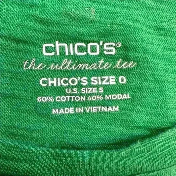 Chico’s Perfect Tee Size Small - Picture 3 of 5